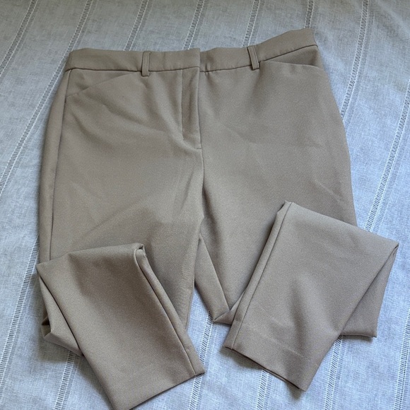 Express NWOT Women's Tan High Risk Skinny Pants - Picture 1 of 12